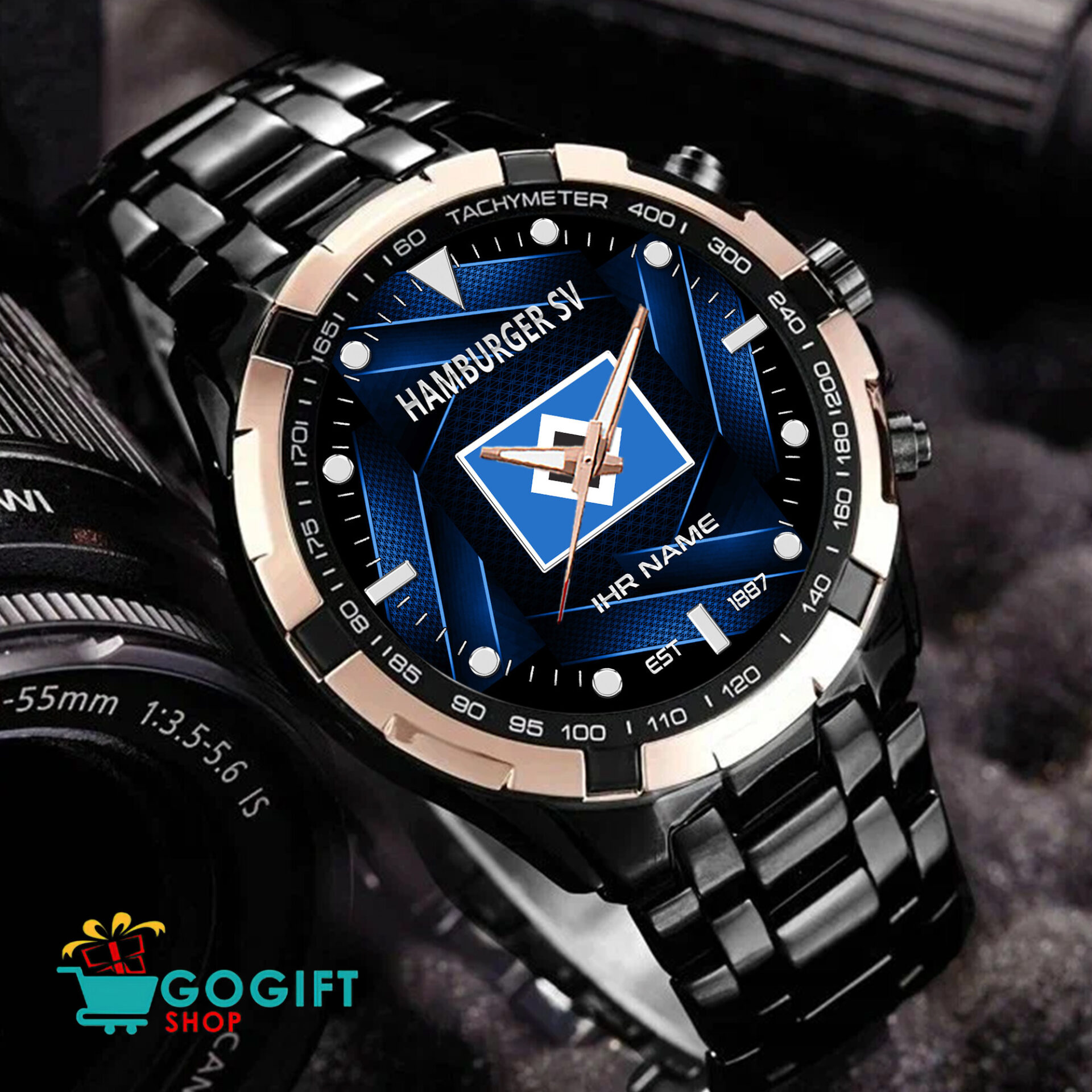 Hamburger SV – Aurora Uhr Sonderausgabe mit Ihrem Namen Hamburger SV – Aurora Uhr Sonderausgabe mit Ihrem Namen