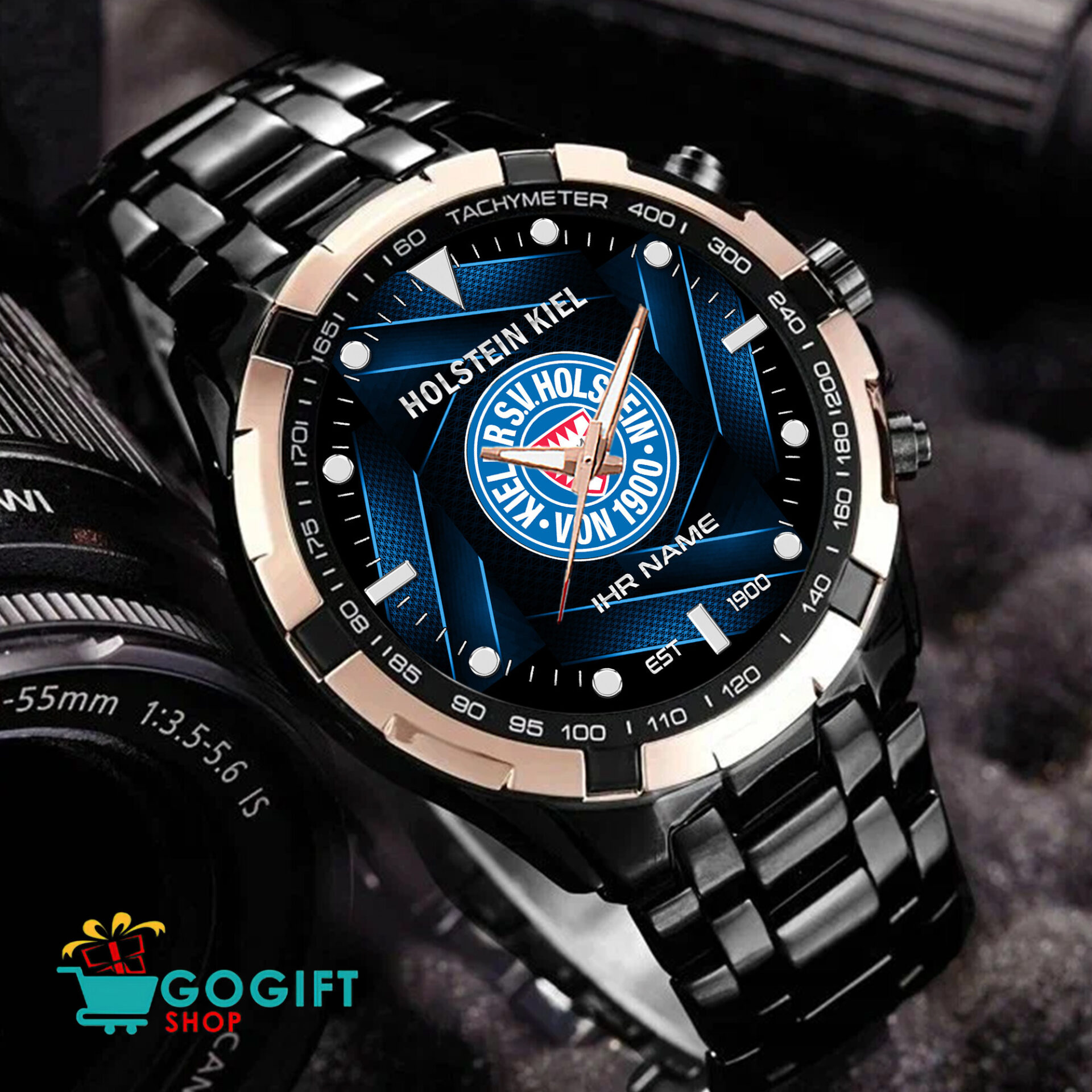 Holstein Kiel – Aurora Uhr Sonderausgabe mit Ihrem Namen Holstein Kiel – Aurora Uhr Sonderausgabe mit Ihrem Namen