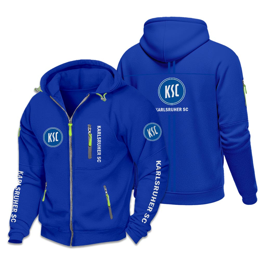 Karlsruher SC – Zip-Up-Jacke Neue Edition Karlsruher SC – Zip-Up-Jacke Neue Edition