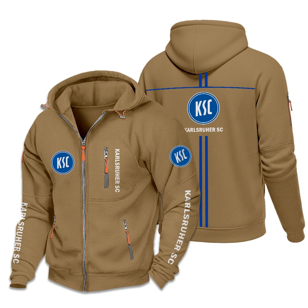 Karlsruher SC – Zip-Up-Jacke Neue Edition Karlsruher SC – Zip-Up-Jacke Neue Edition