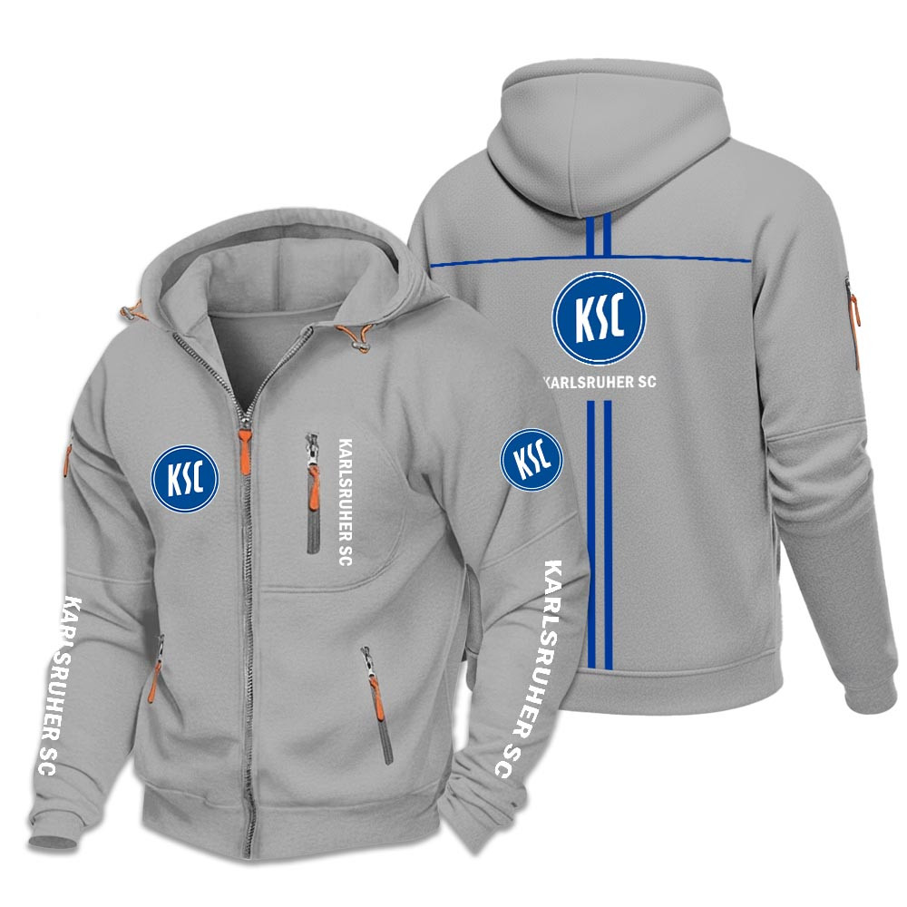 Karlsruher SC – Zip-Up-Jacke Neue Edition Karlsruher SC – Zip-Up-Jacke Neue Edition