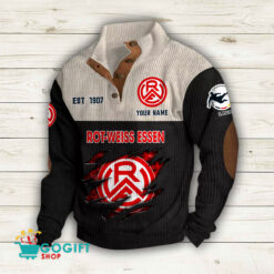 Rot-Weiss Essen – Stehkragenhemd Neue Edition mit Ihrem Namen