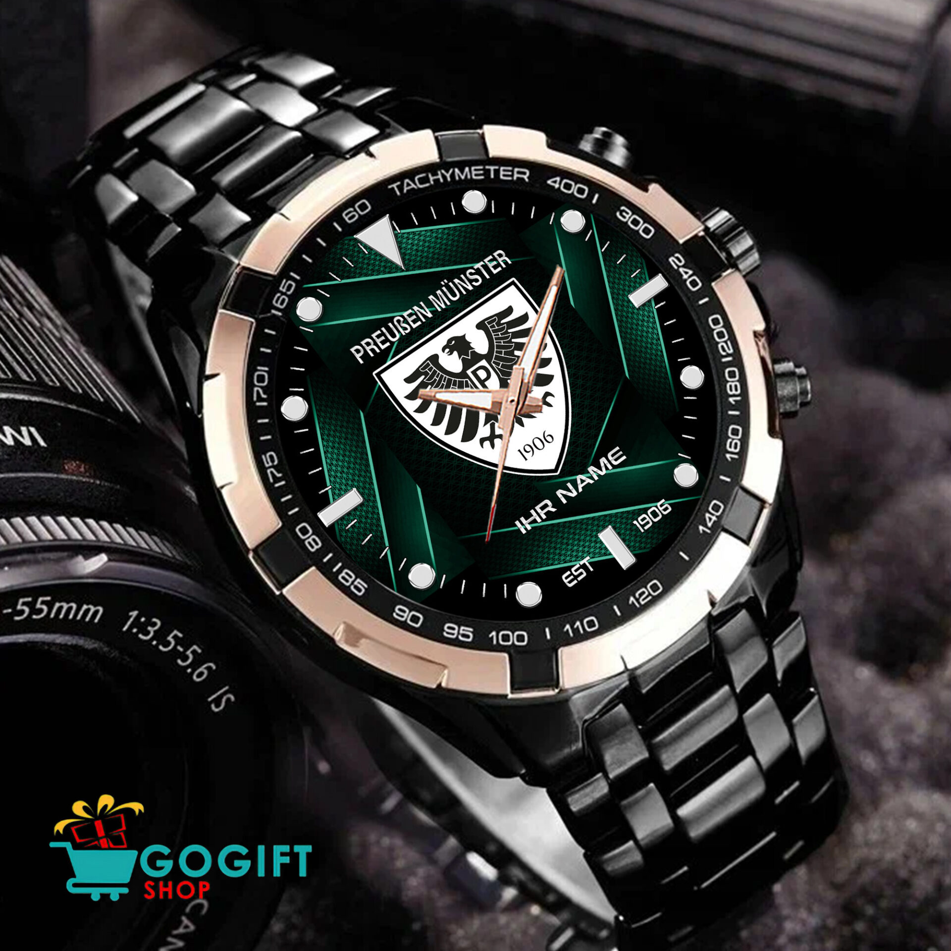 SC Preußen Münster – Aurora Uhr Sonderausgabe mit Ihrem Namen SC Preußen Münster – Aurora Uhr Sonderausgabe mit Ihrem Namen