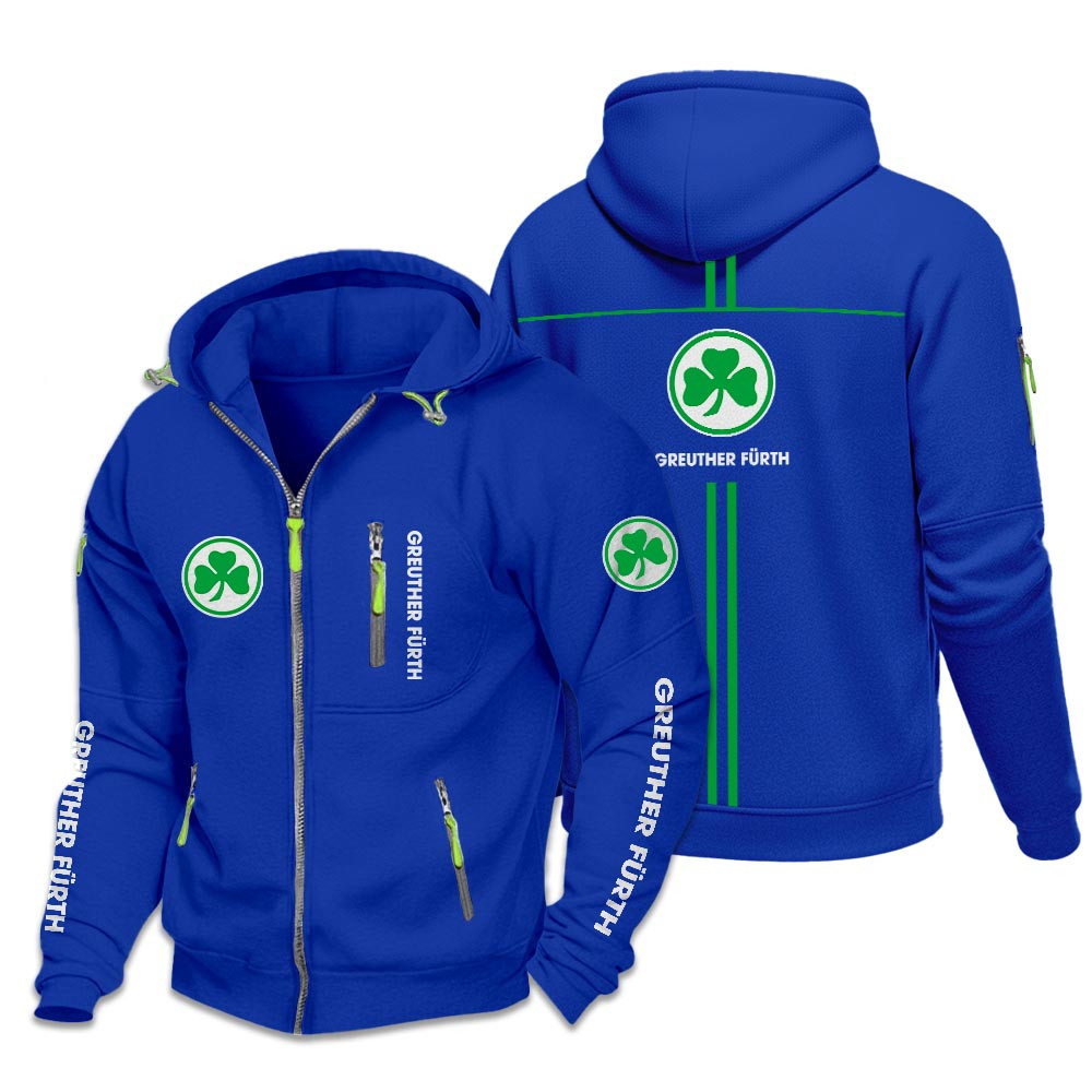 SpVgg Greuther Fürth – Zip-Up-Jacke Neue Edition SpVgg Greuther Fürth – Zip-Up-Jacke Neue Edition