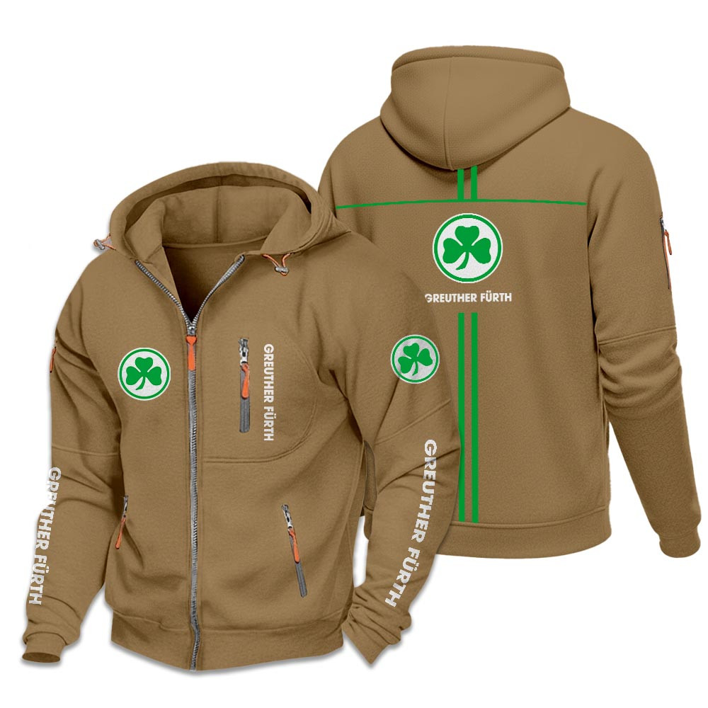 SpVgg Greuther Fürth – Zip-Up-Jacke Neue Edition SpVgg Greuther Fürth – Zip-Up-Jacke Neue Edition