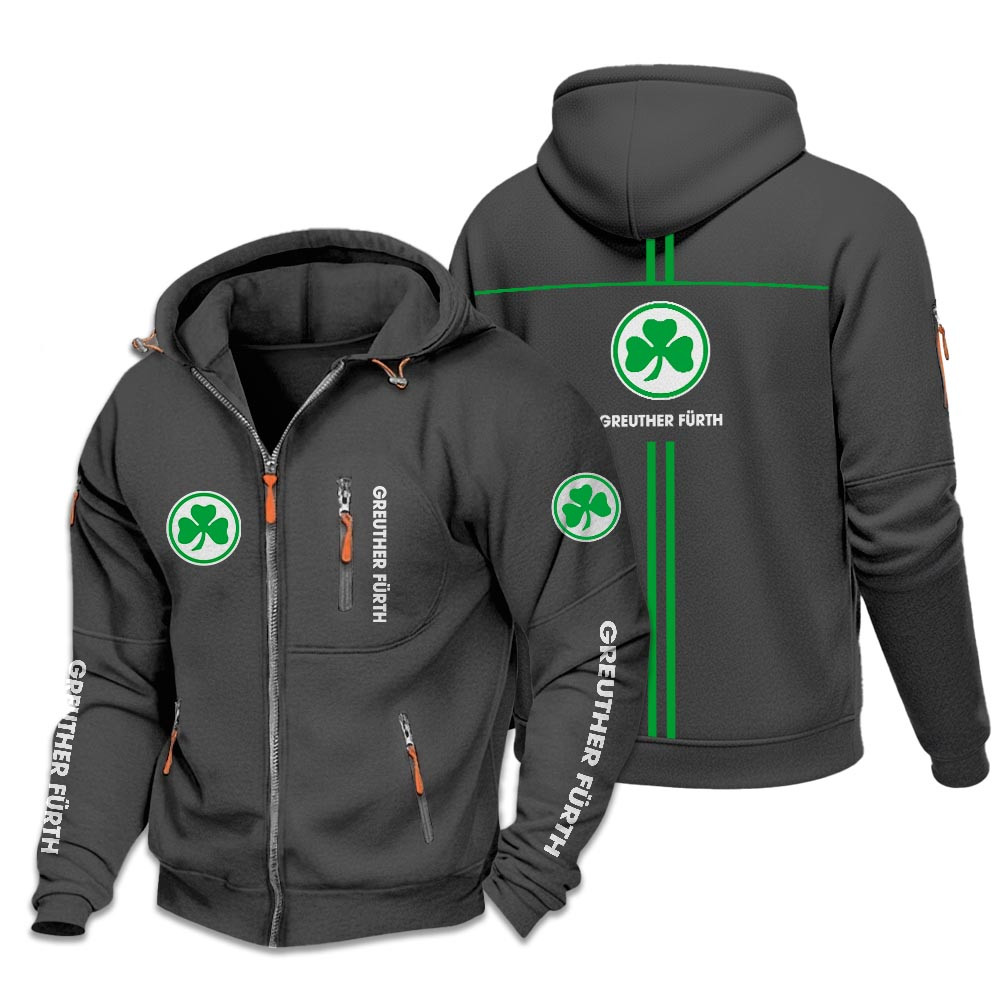 SpVgg Greuther Fürth – Zip-Up-Jacke Neue Edition SpVgg Greuther Fürth – Zip-Up-Jacke Neue Edition
