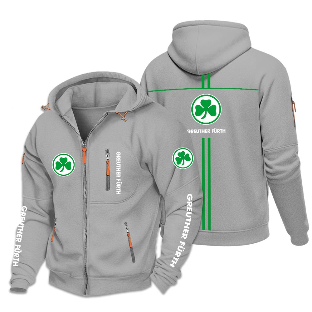 SpVgg Greuther Fürth – Zip-Up-Jacke Neue Edition SpVgg Greuther Fürth – Zip-Up-Jacke Neue Edition