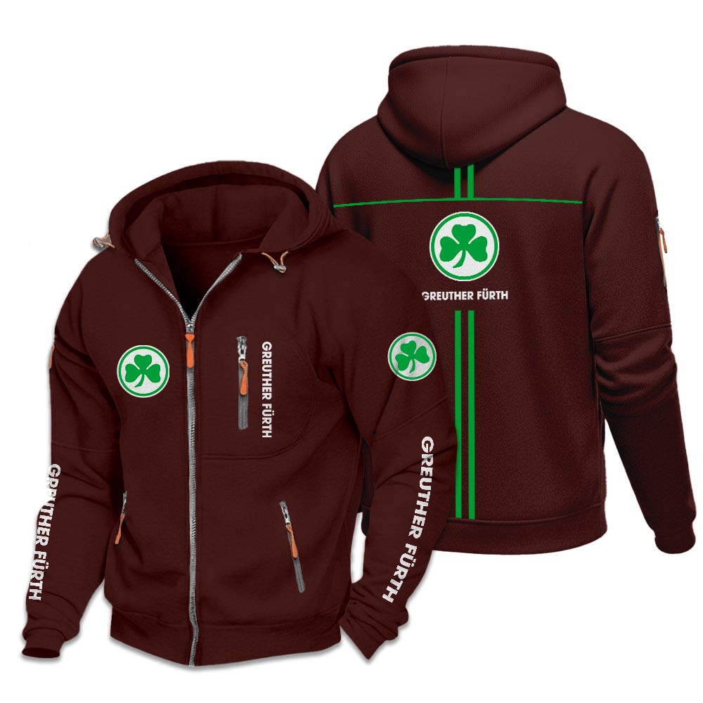 SpVgg Greuther Fürth – Zip-Up-Jacke Neue Edition SpVgg Greuther Fürth – Zip-Up-Jacke Neue Edition