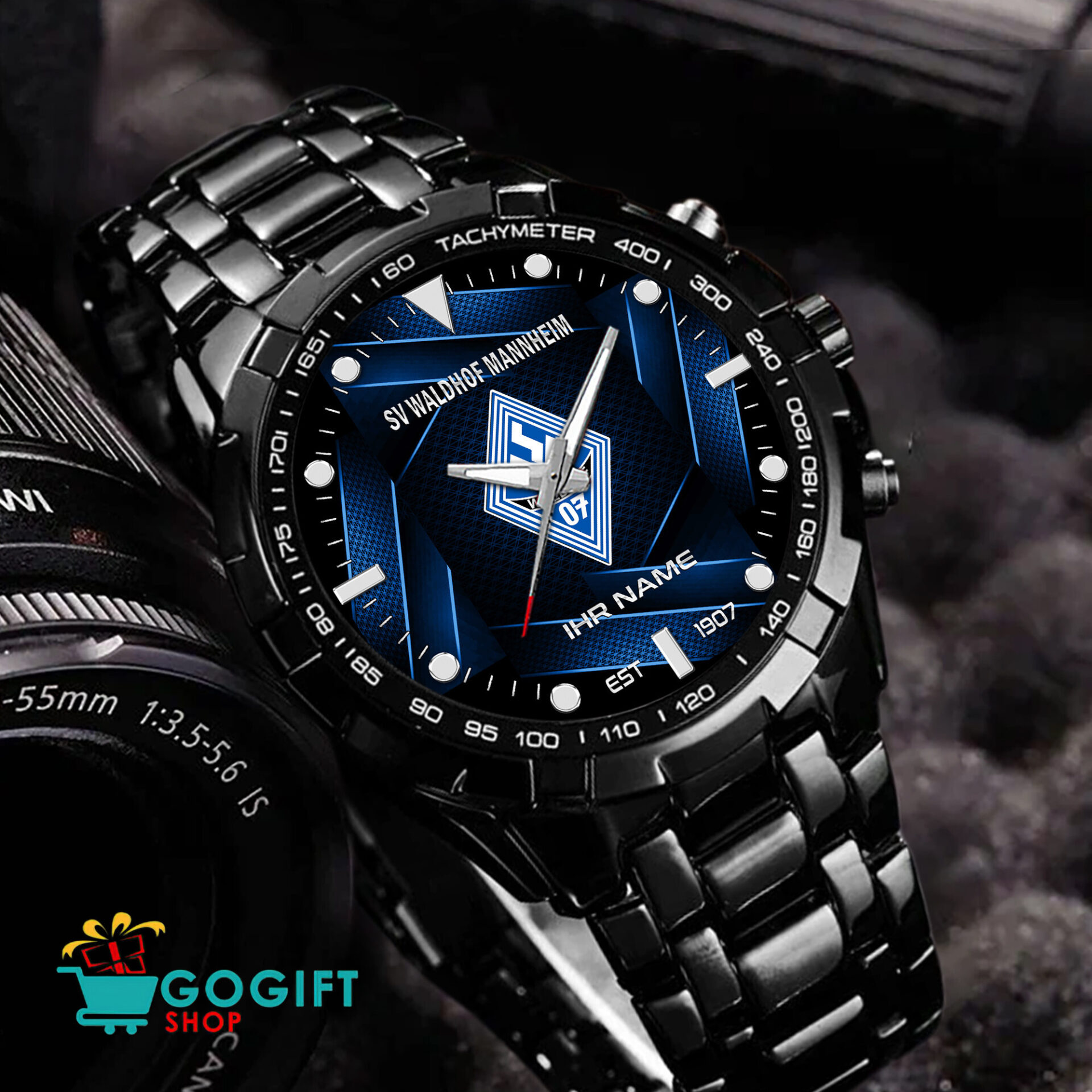 SV Waldhof Mannheim 07 – Aurora Uhr Sonderausgabe mit Ihrem Namen SV Waldhof Mannheim 07 – Aurora Uhr Sonderausgabe mit Ihrem Namen