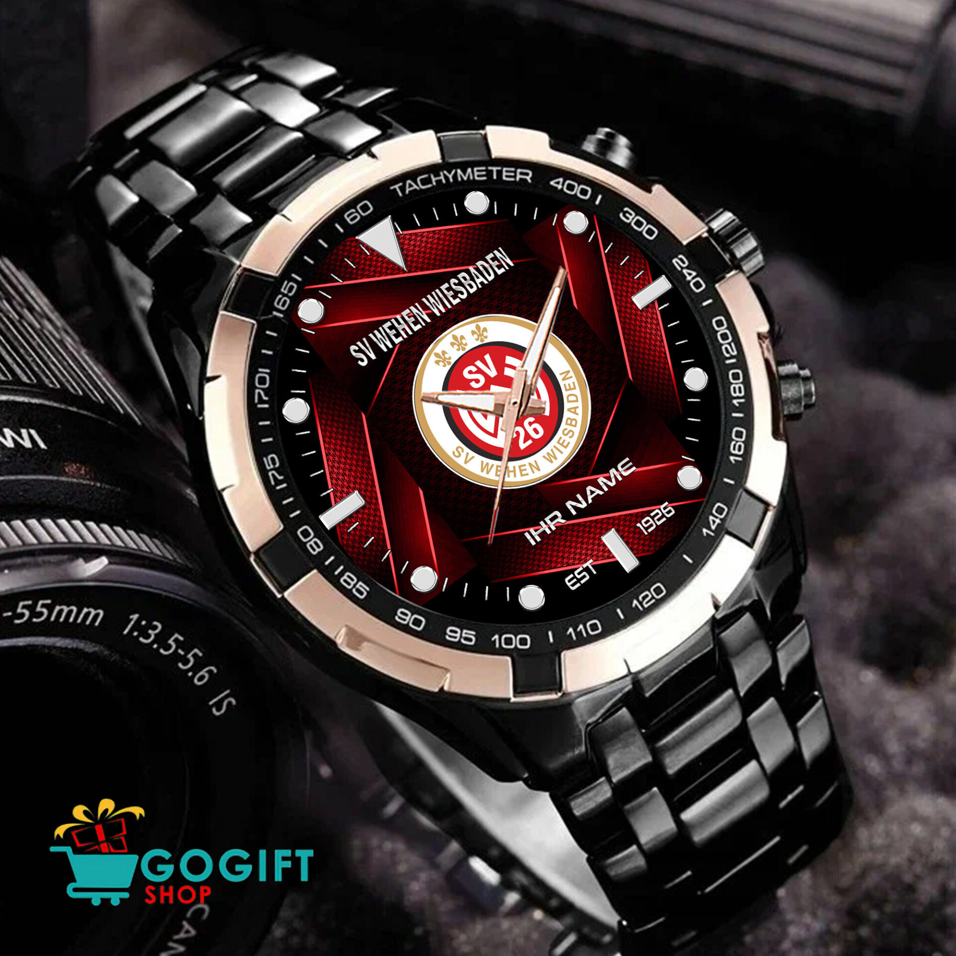 SV Wehen Wiesbaden – Aurora Uhr Sonderausgabe mit Ihrem Namen SV Wehen Wiesbaden – Aurora Uhr Sonderausgabe mit Ihrem Namen