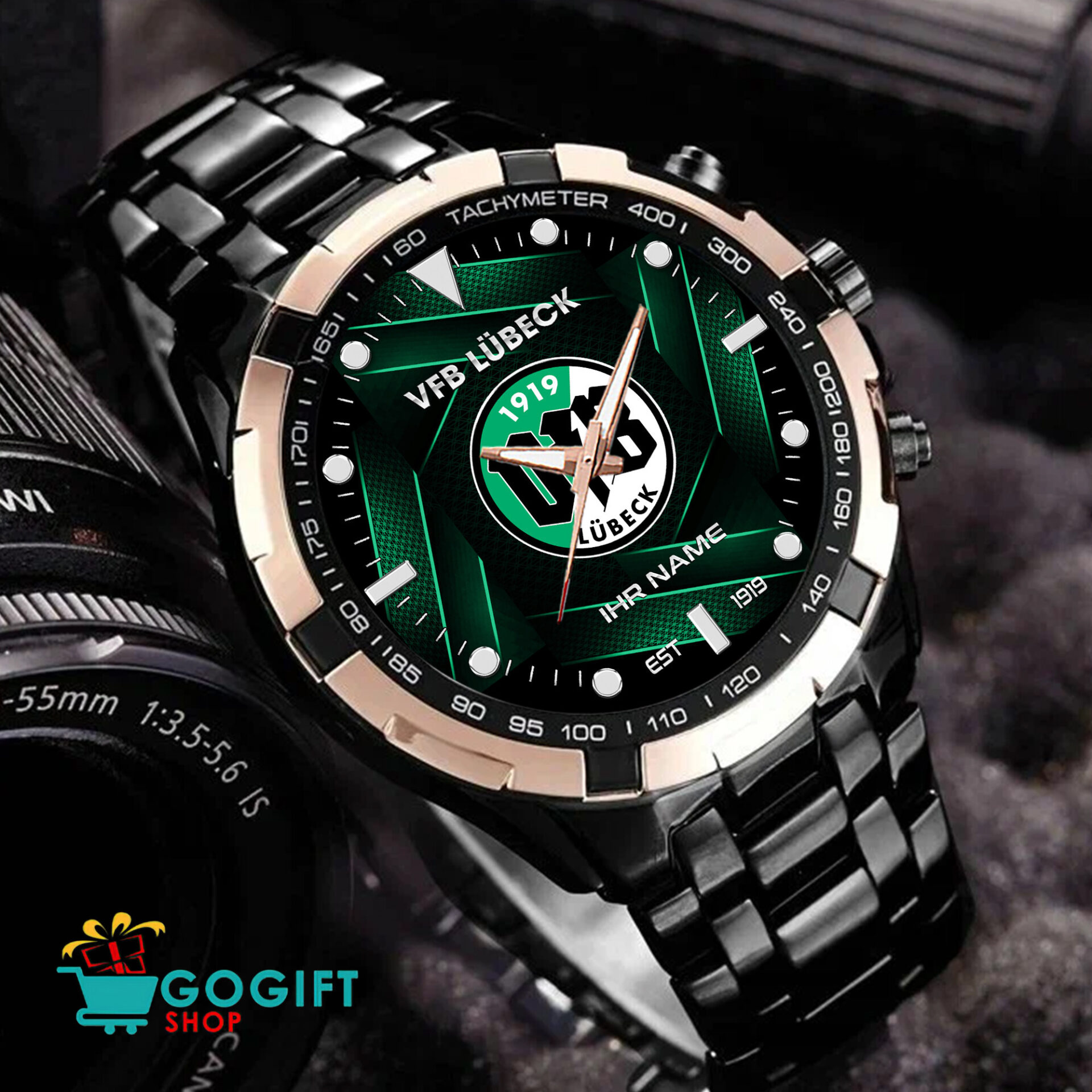 VfB Lübeck – Aurora Uhr Sonderausgabe mit Ihrem Namen VfB Lübeck – Aurora Uhr Sonderausgabe mit Ihrem Namen