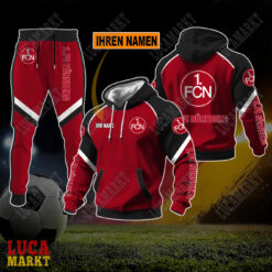 1. FC Nürnberg - Kapuzenpullover und Hose Sonderausgabe mit Ihrem Namen