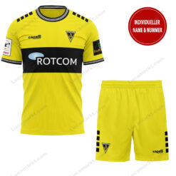 Alemannia Aachen – T-Shirt und Shorts mit individueller Name Nummer – Sonderkollektion
