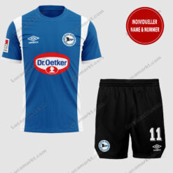 DSC Arminia Bielefeld – T-Shirt und Shorts mit individueller Name Nummer – Sonderkollektion