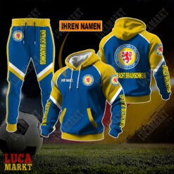 Eintracht Braunschweig - Kapuzenpullover und Hose Sonderausgabe mit Ihrem Namen