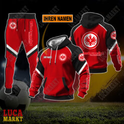 Eintracht Frankfurt - Kapuzenpullover und Hose Sonderausgabe mit Ihrem Namen