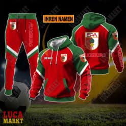 FC Augsburg - Kapuzenpullover und Hose Sonderausgabe mit Ihrem Namen