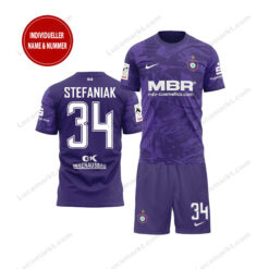 FC Erzgebirge Aue - T-Shirt und Shorts mit individueller Name Nummer - Sonderkollektion