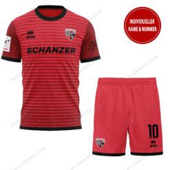FC Ingolstadt 04 – T-Shirt und Shorts mit individueller Name Nummer – Sonderkollektion