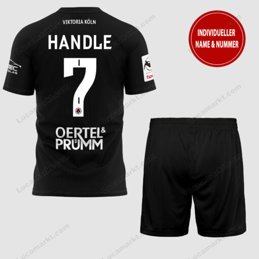 FC Viktoria Köln – T-Shirt und Shorts mit individueller Name Nummer – Sonderkollektion FC Viktoria Köln – T-Shirt und Shorts mit individueller Name Nummer – Sonderkollektion