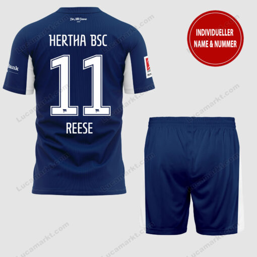 Hertha BSC – T-Shirt und Shorts mit individueller Name Nummer – Sonderkollektion Hertha BSC – T-Shirt und Shorts mit individueller Name Nummer – Sonderkollektion