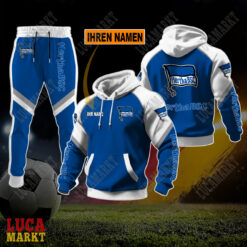 Hertha BSC - Kapuzenpullover und Hose Sonderausgabe mit Ihrem Namen
