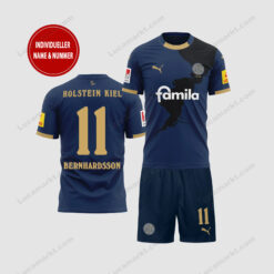 Holstein Kiel - T-Shirt und Shorts mit individueller Name Nummer - Sonderkollektion