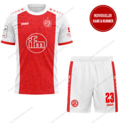 Rot-Weiss Essen – T-Shirt und Shorts mit individueller Name Nummer – Sonderkollektion