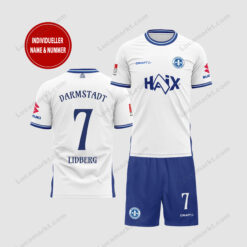 SV Darmstadt 98 - T-Shirt und Shorts mit individueller Name Nummer - Sonderkollektion