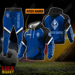 SV Waldhof Mannheim 07 - Kapuzenpullover und Hose Sonderausgabe mit Ihrem Namen