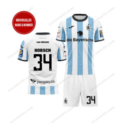 TSV 1860 München - T-Shirt und Shorts mit individueller Name Nummer - Sonderkollektion