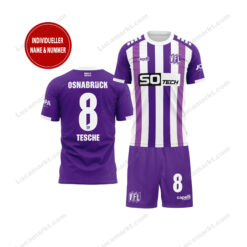 VfL Osnabrück - T-Shirt und Shorts mit individueller Name Nummer - Sonderkollektion