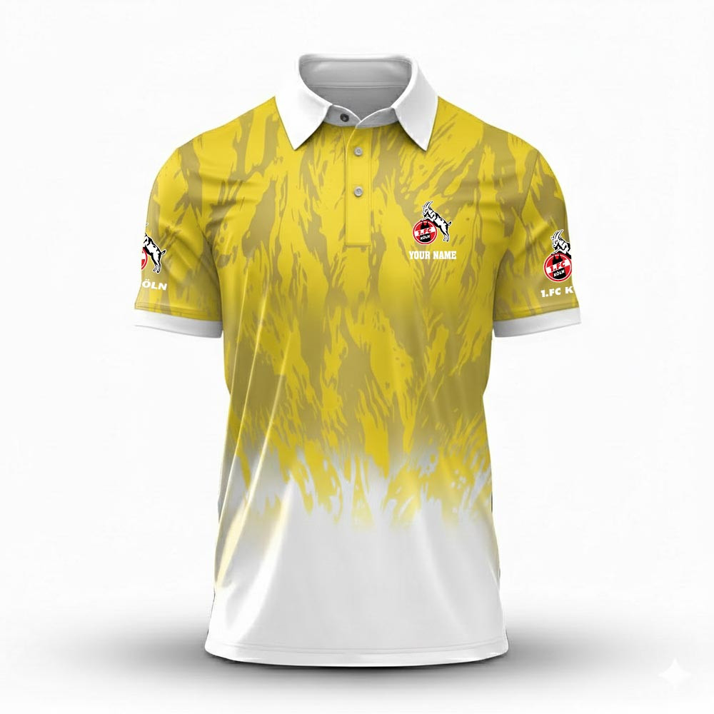 1. FC Köln – Polo Hemd Neue Edition mit Ihrem Namen 1. FC Köln – Polo Hemd Neue Edition mit Ihrem Namen