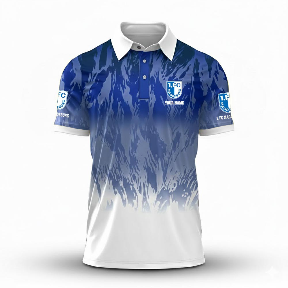 1. FC Magdeburg – Polo Hemd Neue Edition mit Ihrem Namen 1. FC Magdeburg – Polo Hemd Neue Edition mit Ihrem Namen