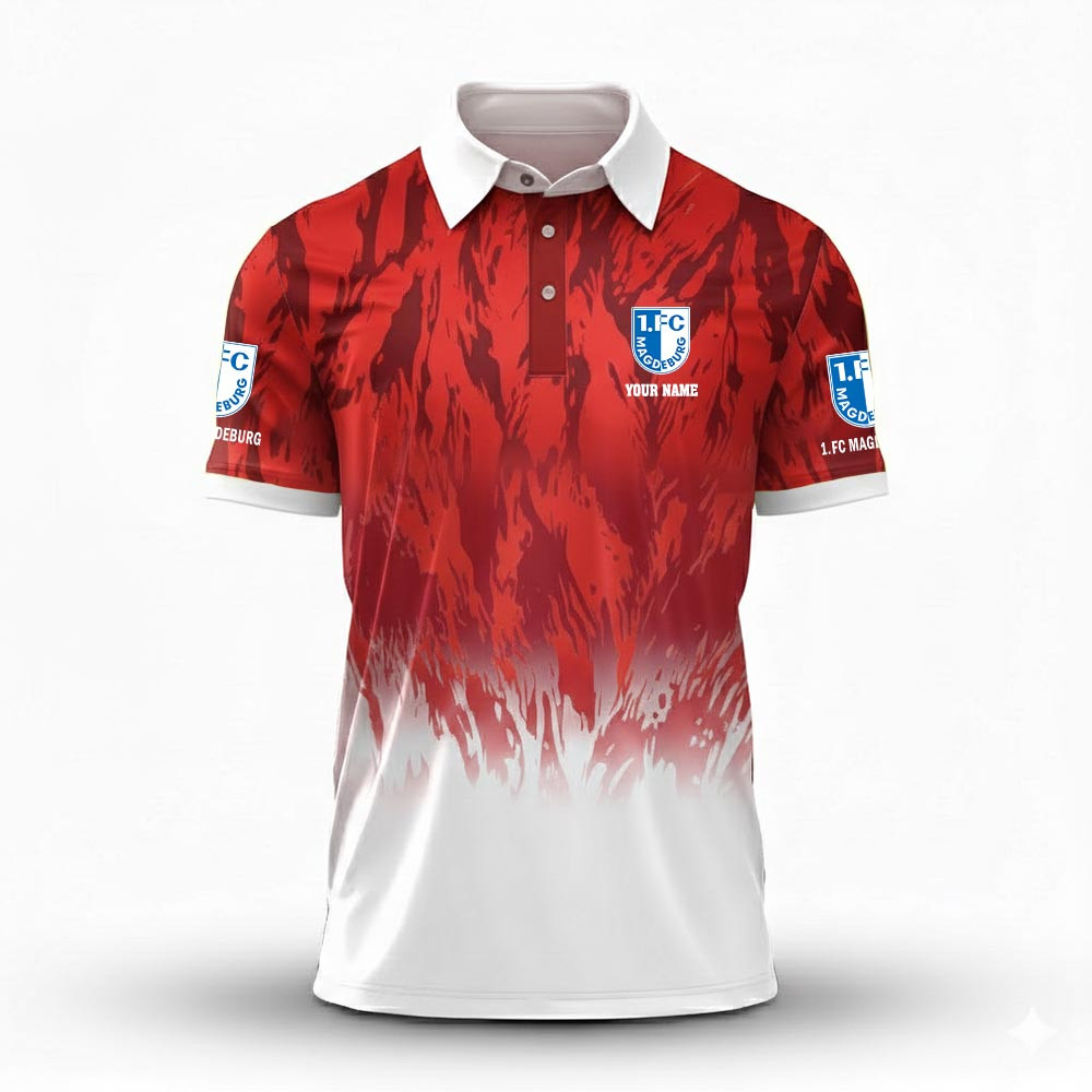 1. FC Magdeburg – Polo Hemd Neue Edition mit Ihrem Namen 1. FC Magdeburg – Polo Hemd Neue Edition mit Ihrem Namen