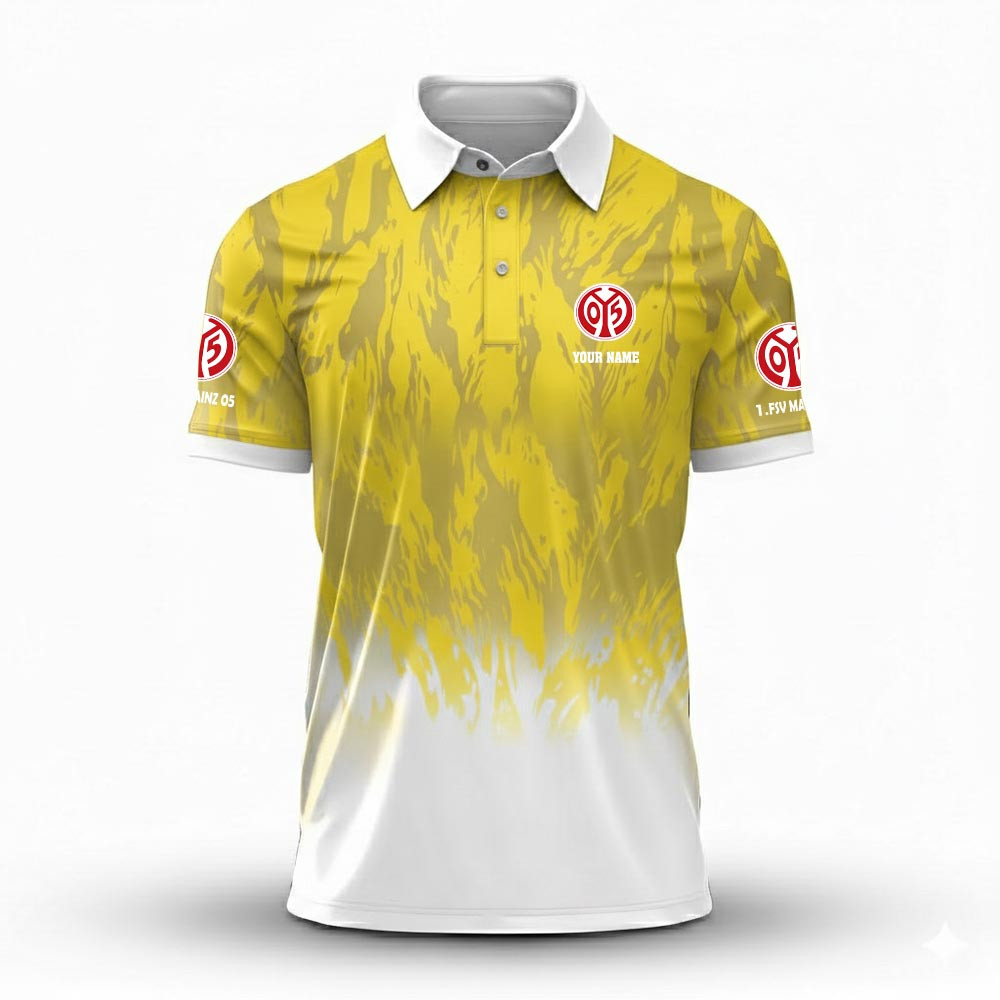 1. FSV Mainz 05 – Polo Hemd Neue Edition mit Ihrem Namen 1. FSV Mainz 05 – Polo Hemd Neue Edition mit Ihrem Namen