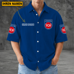 1. FC Heidenheim - Kurzarmhemd Neue Edition mit Ihrem Namen