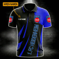 1. FC Heidenheim - Polo Hemd Limitierte Auflage mit Ihrem Namen