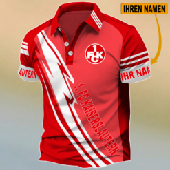 1. FC Kaiserslautern - Polo Hemd Neue Edition mit Ihrem Namen