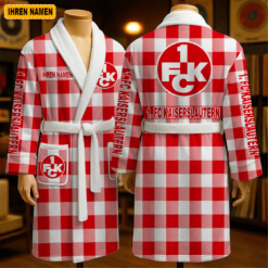 1. FC Kaiserslautern - Fleece-Bademantel Sonderausgabe mit Ihrem Namen