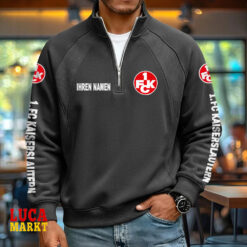 1. FC Kaiserslautern - Pullover mit Reißverschluss Neue Edition mit Ihrem Namen