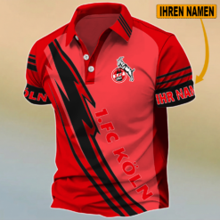 1. FC Köln - Polo Hemd Neue Edition mit Ihrem Namen