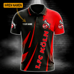 1. FC Köln - Polo Hemd Limitierte Auflage mit Ihrem Namen