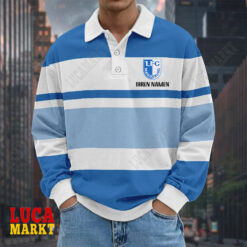 1. FC Magdeburg - Langarm-Poloshirt Neue Edition mit Ihrem Namen