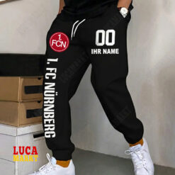 1. FC Nürnberg – Jogginghose Neue Edition mit Individueller Name Nummer