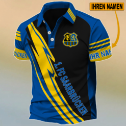 1. FC Saarbrücken - Polo Hemd Neue Edition mit Ihrem Namen