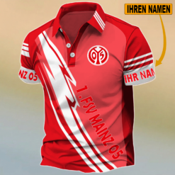 1. FSV Mainz 05 - Polo Hemd Neue Edition mit Ihrem Namen