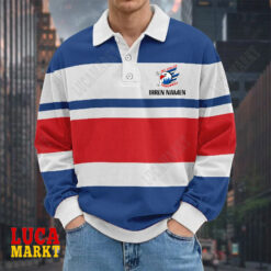 Adler Mannheim - Langarm-Poloshirt Neue Edition mit Ihrem Namen