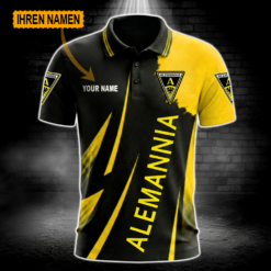 Alemannia Aachen - Polo Hemd Limitierte Auflage mit Ihrem Namen
