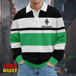 Borussia Mönchengladbach - Langarm-Poloshirt Neue Edition mit Ihrem Namen